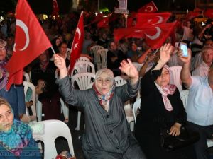 Akhisar'da demokrasi nöbetinin 25.günü