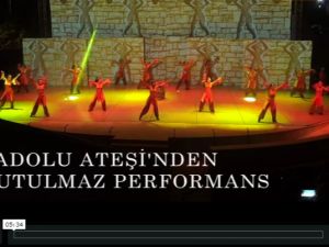 Anadolu Ateşinden Akhisar’da unutulmaz bir performans