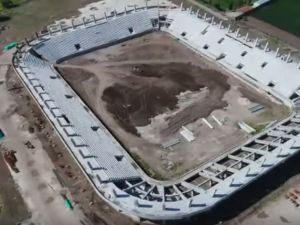 Spor Toto Akhisar Stadyum inşaatında işler iyi gidiyor
