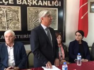 Akhisar CHP 24 Kasım Öğretmenler Günü açıklaması