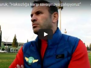 T.M. Akhisarspor'da Okan Buruk, Galatasaray'dan özür diledi