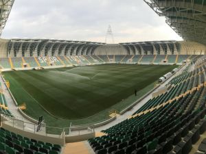 Spor Toto Akhisar Belediye Stadyumunda son rütuşlar 3 Ocak 2018