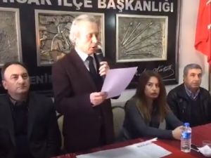 CHP Akhisar İLçe Teşkilatından stadyum tanıtım tepkisi