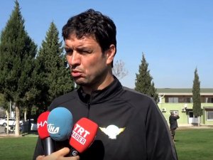 Akhisarspor, Erzurumspor maçı hazırlıklarını sürdürüyor, Cihat Arslan Röportaj