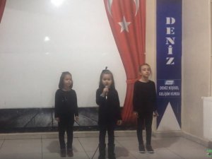 Özel Deniz Kişisel Gelişim Kursunda 10 Kasım Atatürk’ü anma töreni