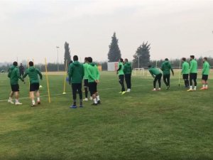 Akhisarspor, Bursaspor maçının 20 Kasım 2018 tarihli idmanı