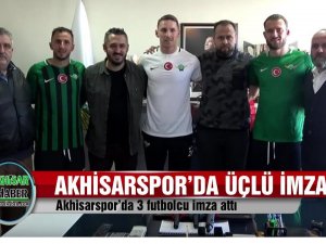 Akhisarspor 3 futbolcuya imzayı attırdı, Cihat Arslan Beşiktaş maçını yorumladı