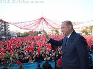Cumhurbaşkanı Recep Tayyip Erdoğan 21 Şubat 2019 Manisa Ziyareti