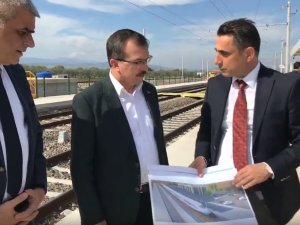 AK Parti Manisa Milletvekili Uğur Aydemir, yeni tren garı projesini açıkladı