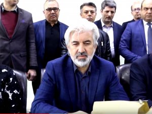 AK Parti Akhisar eski İlçe Yönetiminden Salih Hızlı'ya ziyaret