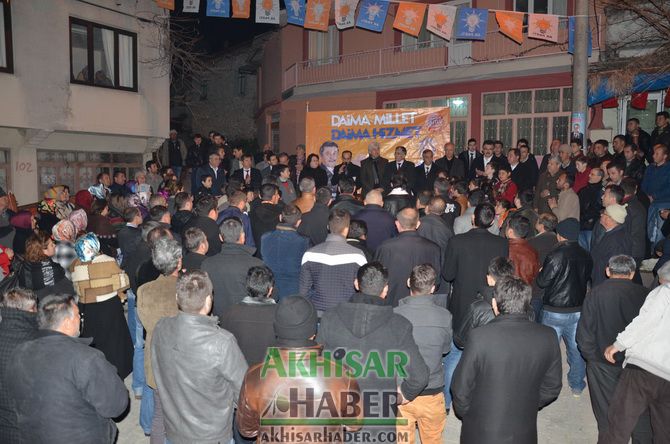 AK Parti Akhisar Belediye Başkan Adayı Salih Hızlı; Önümüzdeki Dönem Altın Çağ Olacak