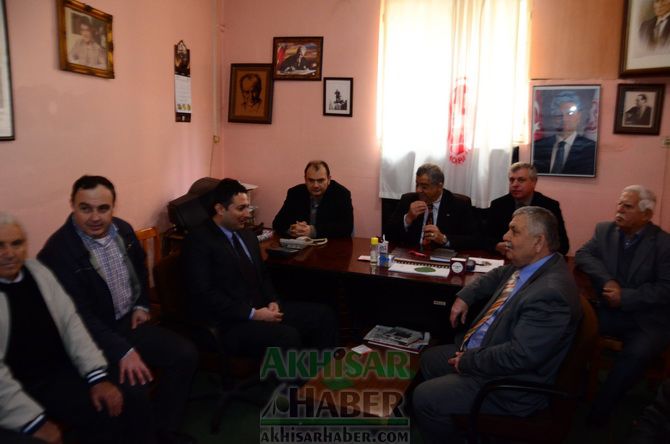 Emniyet Müdürü Alpaslan Demiray, DP  İlçe Teşkilatını Ziyaret Etti