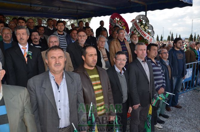 Akhisar Arena Stadının Temeli Törenle Atıldı
