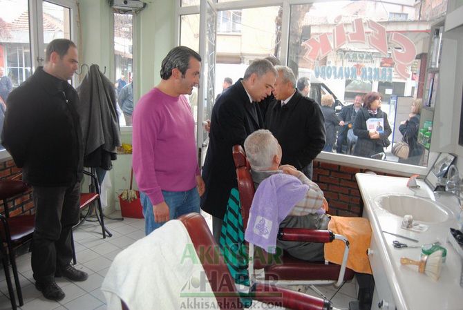 Bakırlıoğlu Gündüz Esnaf,  Gece Kahvehane Ziyareti Yaptı