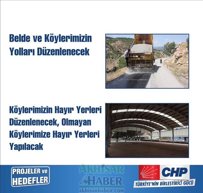 CHP Akhisar Belediye Başkan Adayı Bakırlıoğlu, Köy 