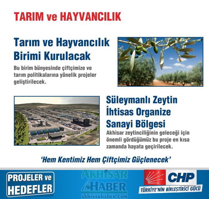 CHP Akhisar Belediye Başkan Adayı Bakırlıoğlu, Merkez Projelerini Açıkladı