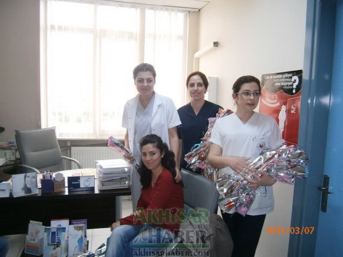 Özel Doğuş Hastanesi 8 Mart Dünya Kadınlar Günü’nde  Kadınları Unutmadı 
