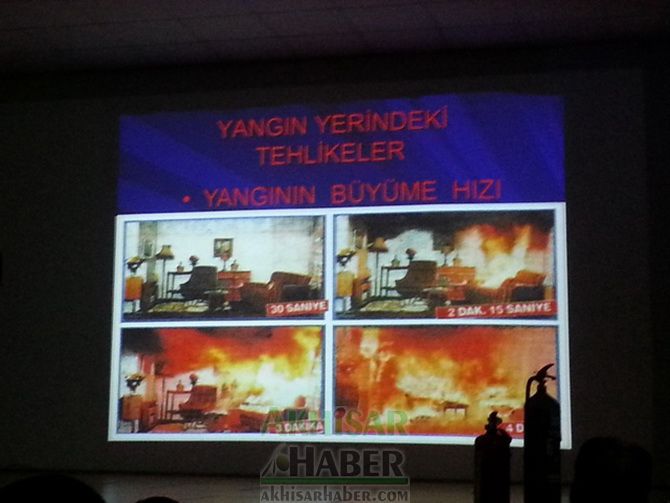 Akhisar Anadolu İHL’de Sivil Savunma Semineri