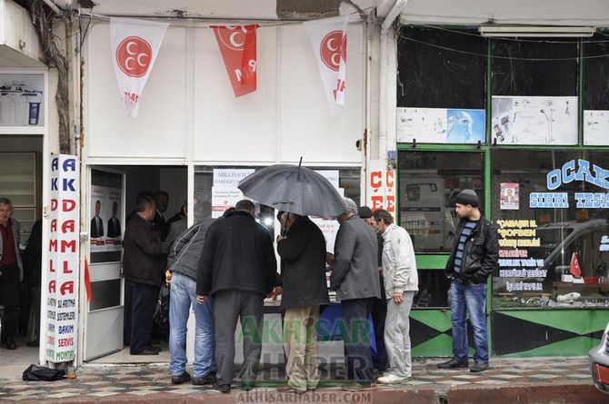Kethüda Mahallesinde MHP Seçim Bürosu Açıldı