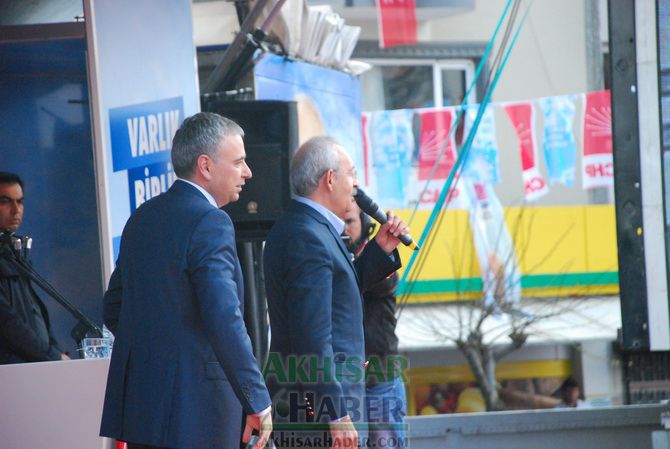CHP Genel Başkanı Kemal Kılıçdaroğlu, Akhisarlılara Seslendi