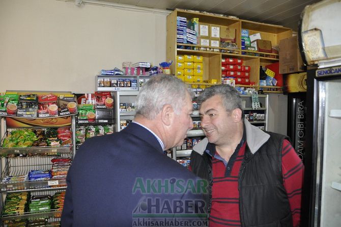 MHP Başkan Adayı Mansur Onay; Zeytin Borsası Çalışanlarını Ziyaret Etti