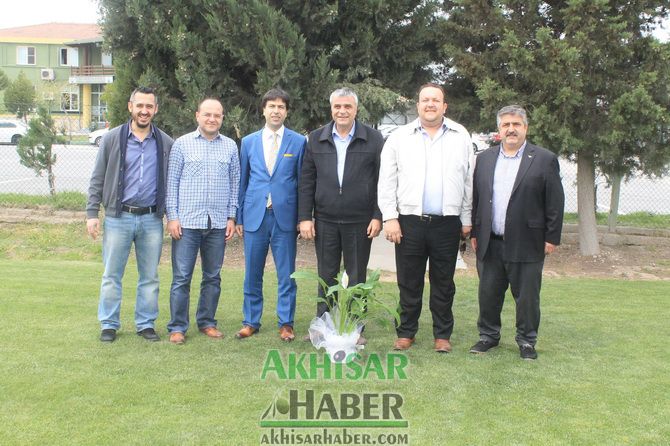 Akhisar Belediyespor’a Başsavcı Şahiner’den Ziyaret