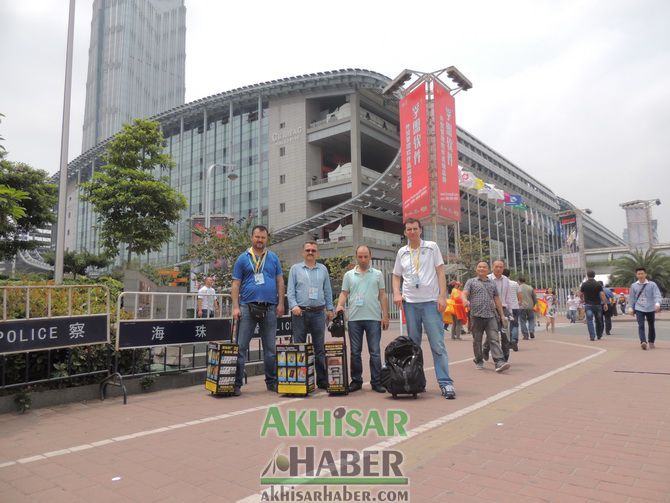 Akhisar Genç İşadamları Derneği Çin’de Canton Fuarına Katıldı