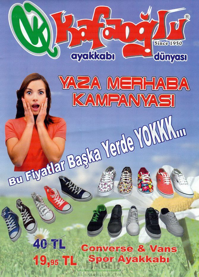 Kafaoğlu Ayakkabıda Yaza Merhaba Kampanyası